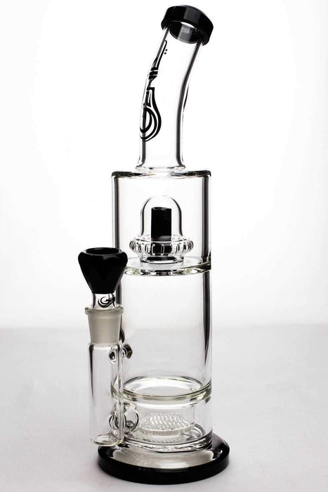 14 inches GENIE shower head and honeycomb diffused water bong - bongoutlet.com