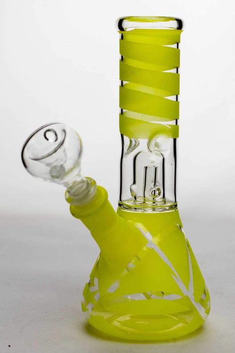 8 dome percolator beaker water bong-Leaf — Bong Outlet.Com