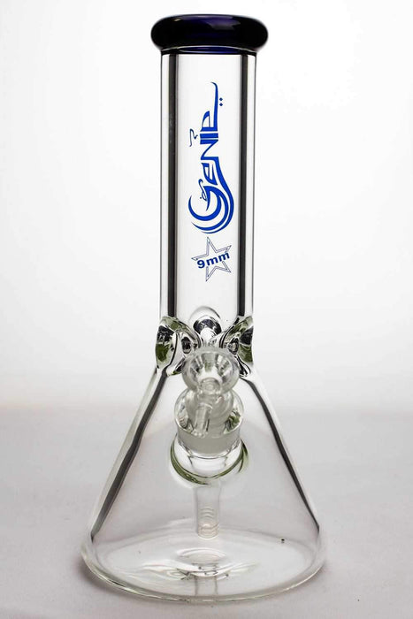12 inches genie 9 mm Classic beaker glass water bong - bongoutlet.com