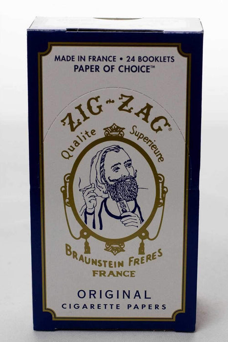 ZIG-ZAG Original Cigarette rolling paper box - bongoutlet.com