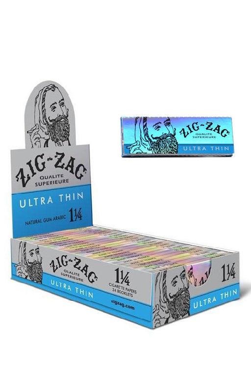 ZIG-ZAG Ultra Thin Cigarette Rolling Papers Box - bongoutlet.com