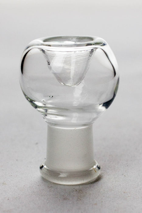 Glass round bowl for male joint - bongoutlet.com