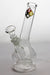 8" glass water bong with bowl stem - bongoutlet.com