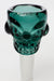 Skull shape glass large bowl - bongoutlet.com
