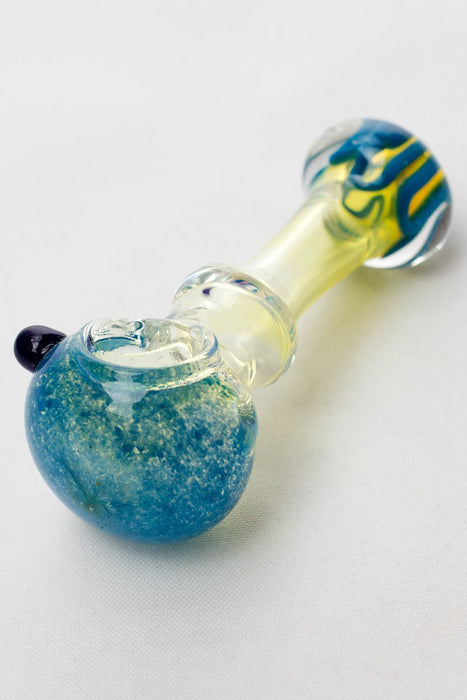 4.5" soft glass 4069 hand pipe - bongoutlet.com