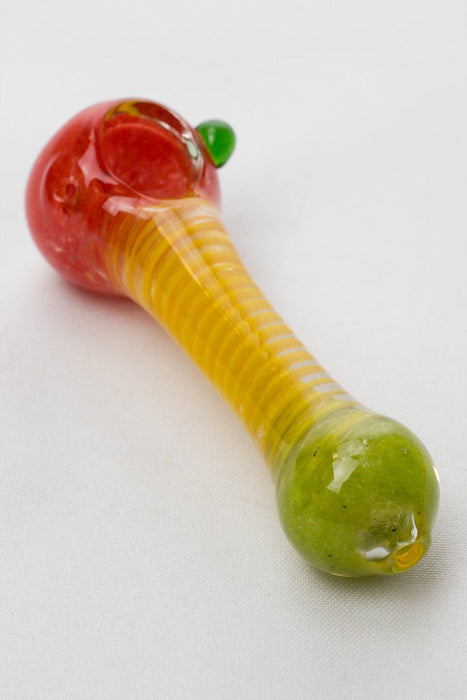 4.5" soft glass 4073 hand pipe - bongoutlet.com