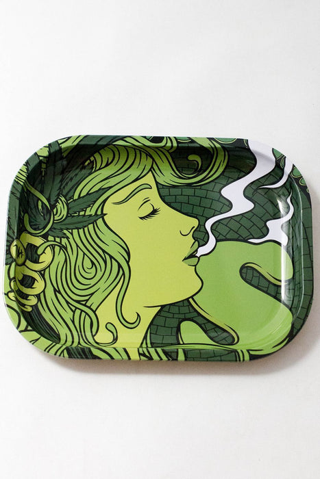 Smoke Arsenal Rolling Tray - SMALL (18cm x 14cm) - GOOD WEED - S83