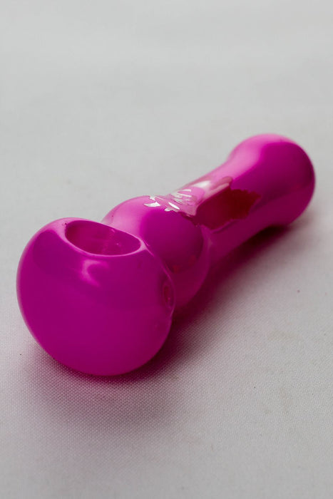 4.5" soft glass 4182 hand pipe - bongoutlet.com