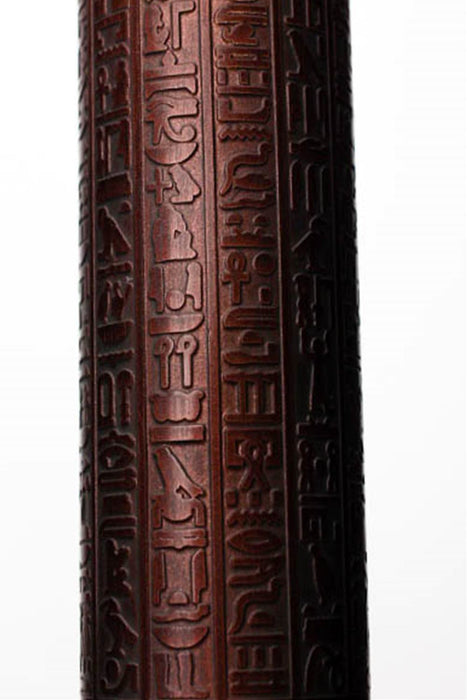 14" genie Egyptian hieroglyphs classic beaker bong - bongoutlet.com