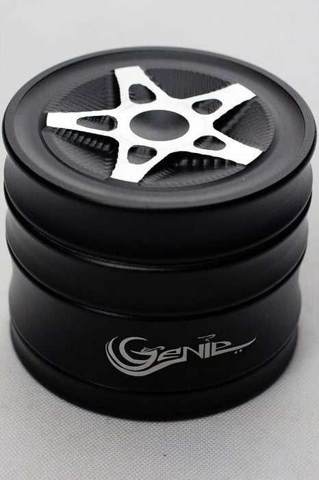 Genie 5 spoke rims aluminium grinder - bongoutlet.com
