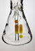 17" infyniti glass twist seamless pattern beaker water bong - bongoutlet.com