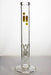 16 in. infyniti glass clear tube glass water bong - bongoutlet.com