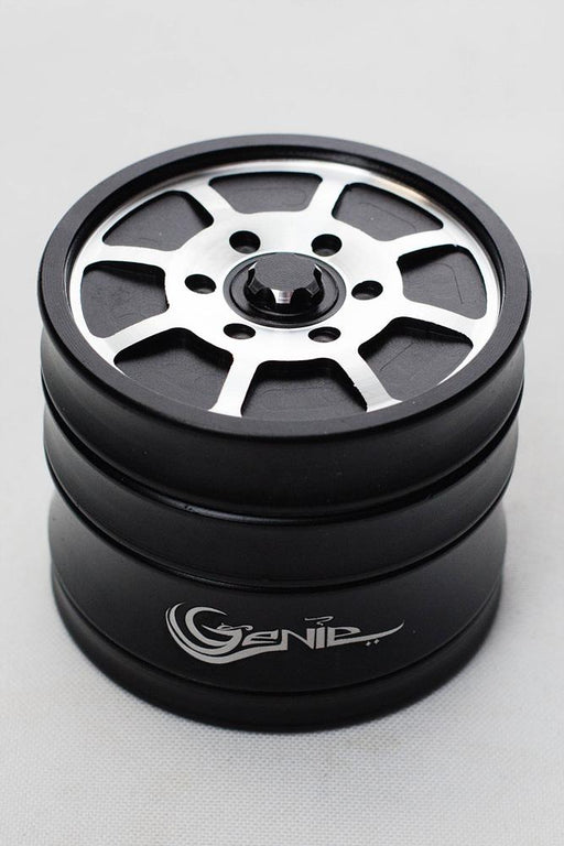 Genie 8 spoke rims aluminium grinder - bongoutlet.com