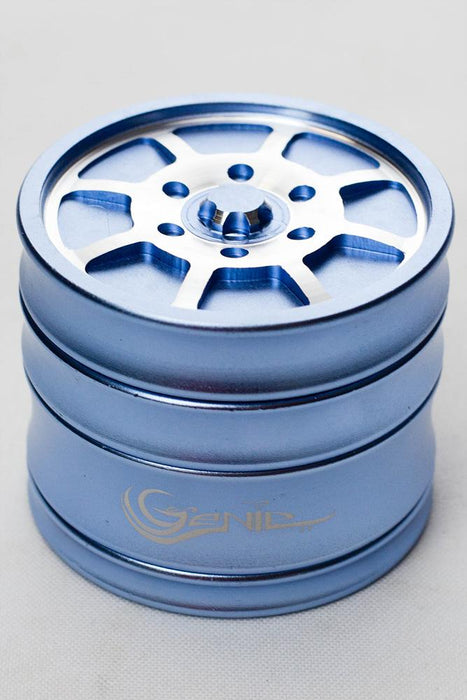 Genie 8 spoke rims aluminium grinder - bongoutlet.com