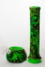 13" Detachable green silicone tube beaker water bong - bongoutlet.com