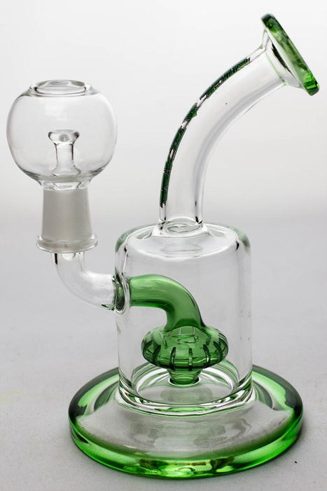 6 Nice glass shower head diffuser dab rig — Bong Outlet.Com