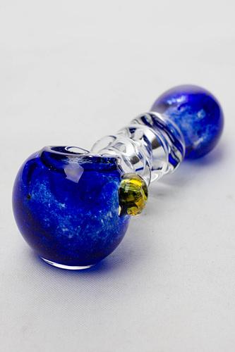 4.8" Soft glass 4842 hand pipe - bongoutlet.com