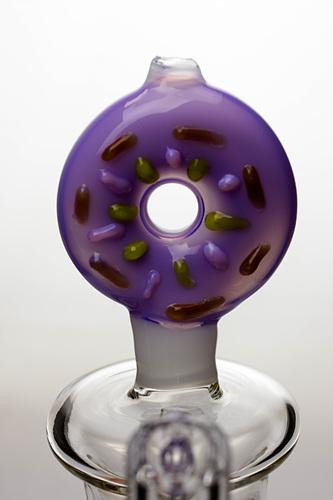 7.5 in. Donuts bubbler with a banger - bongoutlet.com