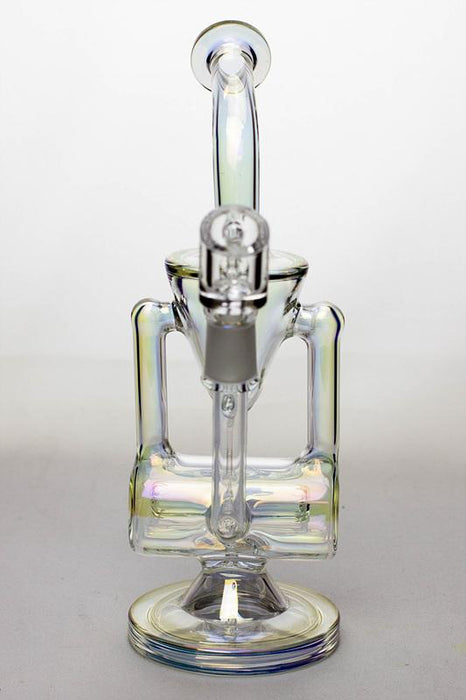 9" recycled rig with a banger - bongoutlet.com