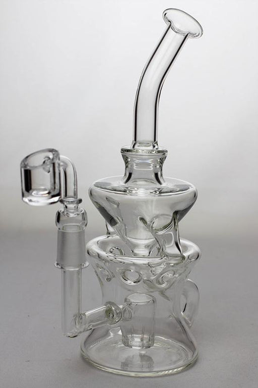 9" water recycled rig - bongoutlet.com