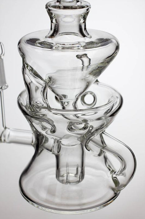 9" water recycled rig - bongoutlet.com