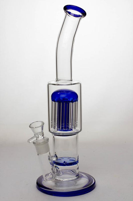 13" tree arms percolator and disc diffused water bong - bongoutlet.com