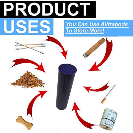 Alltrapod - Fully Smell Proof, Water Proof Containers - Bundle of 6 - bongoutlet.com