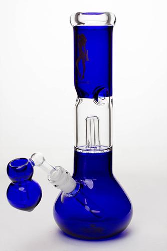 11" Volcano glass water bong with dome percolator - bongoutlet.com