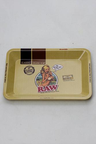 Raw Mini size Rolling tray - bongoutlet.com