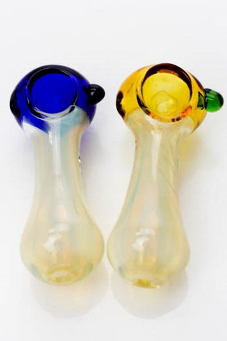 3.5" soft glass 5208 hand pipe - bongoutlet.com
