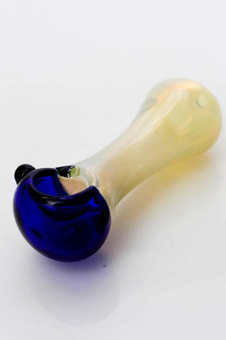 3.5" soft glass 5208 hand pipe - bongoutlet.com