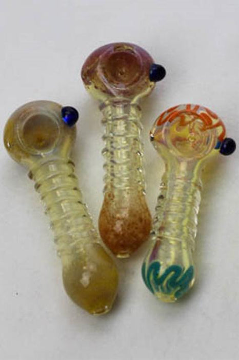5" soft glass 5209 hand pipe - bongoutlet.com
