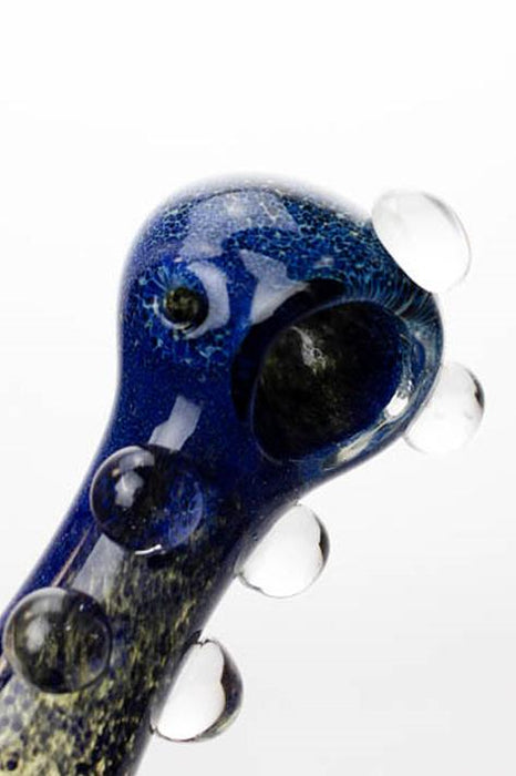 3.5" soft glass 5210 hand pipe - bongoutlet.com