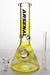 12" Arsenal 7 mm classic beaker fumed glass bong - bongoutlet.com