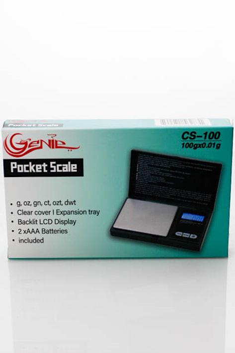 Genie  CS-100 pocket scale - bongoutlet.com