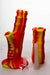 13" Genie Detachable silicone mixed color straight bong - bongoutlet.com