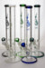 17" Genie 9 mm straight glass tube water bong - bongoutlet.com