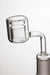 7 in. genie shower head difussed oil rig - bongoutlet.com