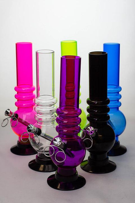 10" acrylic water pipe-MA02 - bongoutlet.com