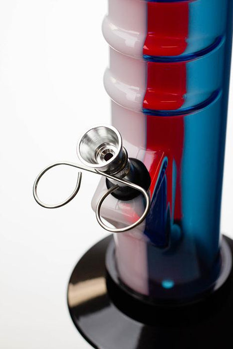 12 inches acrylic water pipe-FAK11A - bongoutlet.com