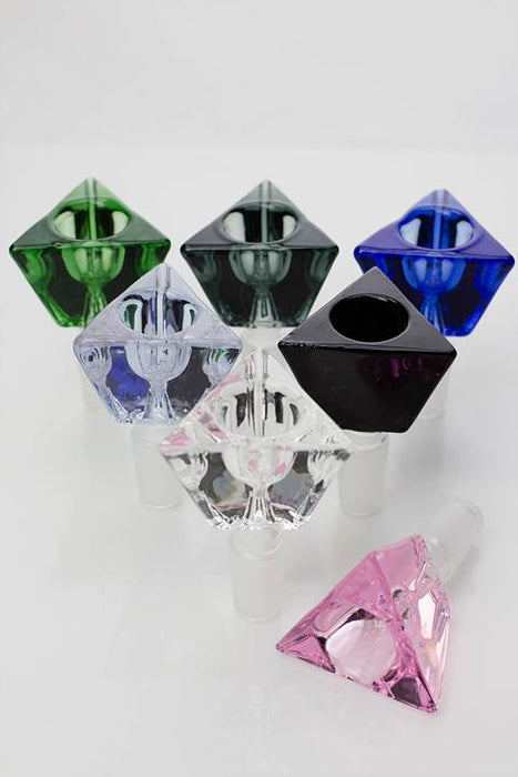 Triangular pyramid Glass bowl - bongoutlet.com