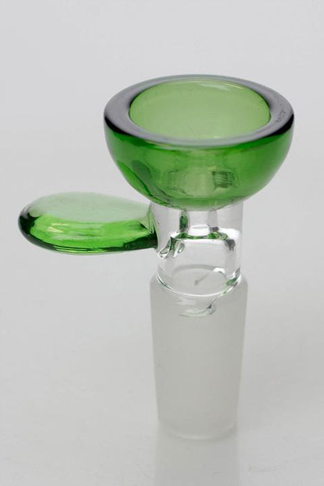 Color glass male bowl - bongoutlet.com