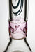17.5" Genie 9mm color accented classic beaker bong - bongoutlet.com