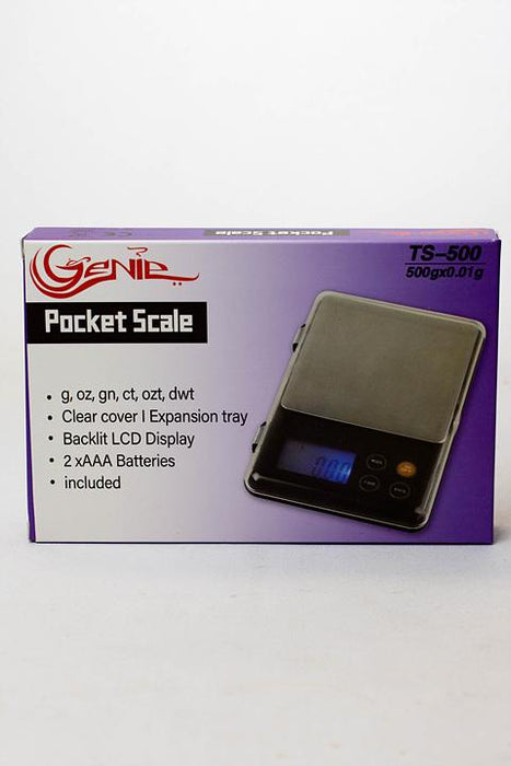 Genie TS-500 pocket scale - bongoutlet.com