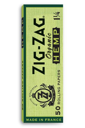 Zig Zag Organic Hemp Papers 1 1/4 Pack of 2