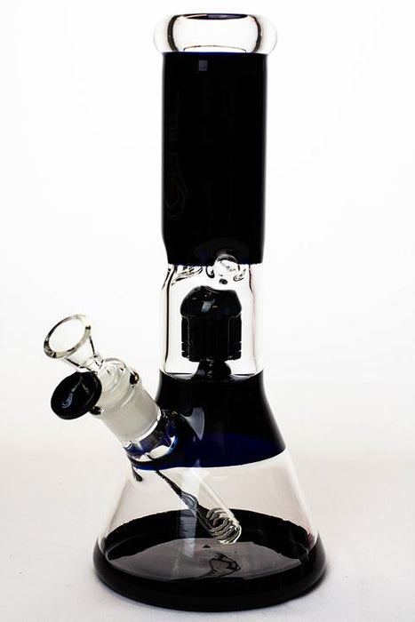 11" Genie short tree arms color tube water bong