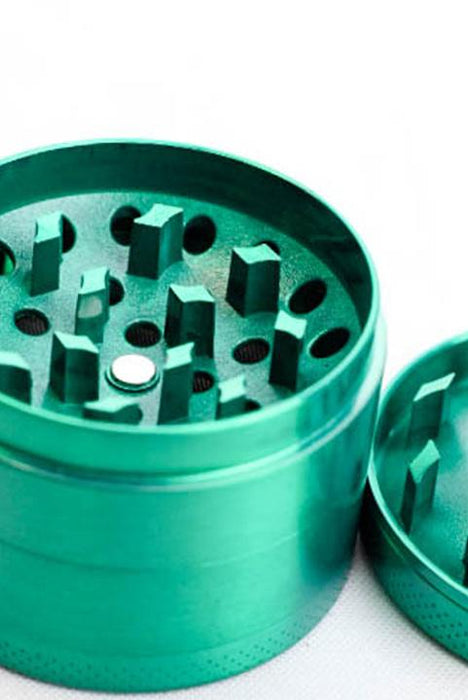 4 parts color grinder with a decoration lid