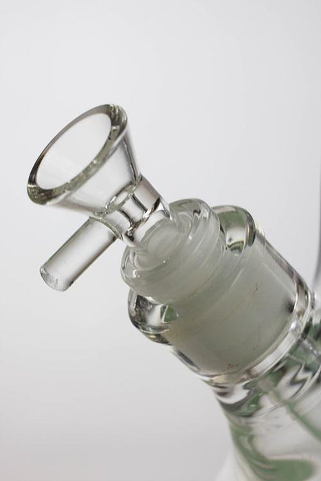 15.5" Genie two tone 9 mm glass beaker water bong