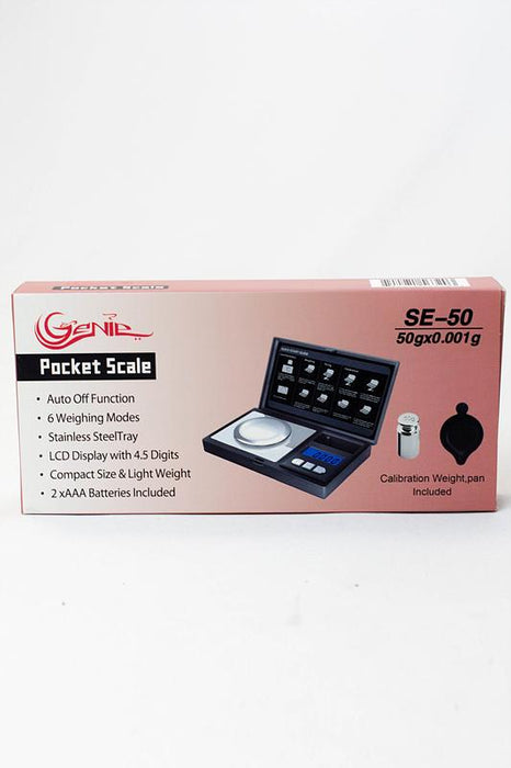 Genie SE-50 pocket scale