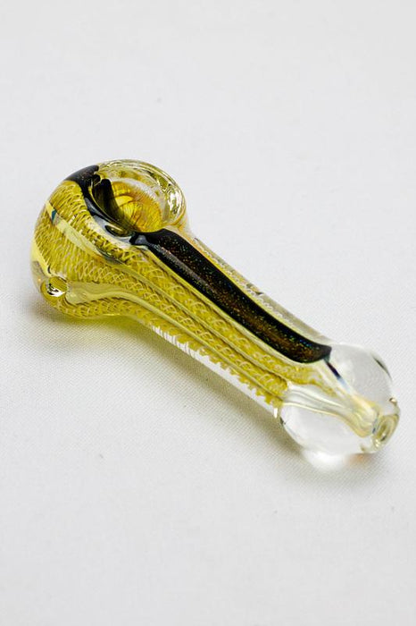 3.5" Heavy dichronic 6237 Glass Spoon Pipe